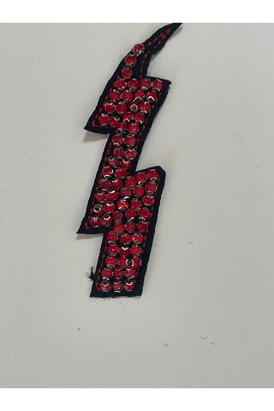 Gönülden Tasarım 10x3 Cm Lightning Stone Coat of Arms Patch Applique