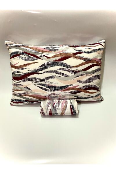 Şahinhome Young Room Wave Pattern Single Fitted Sheet Set 100x200