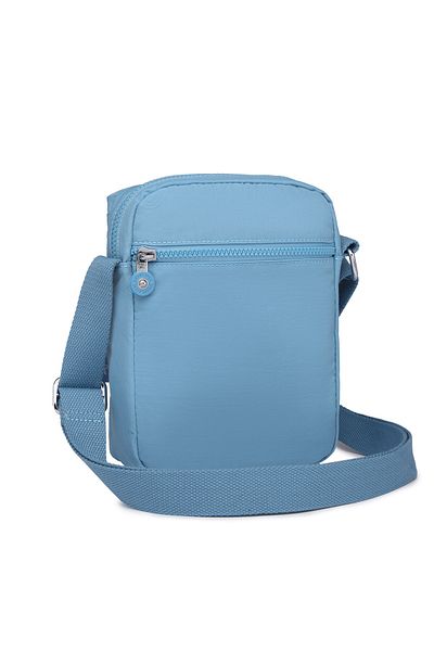 SMART BAGS Geantă unisex Messenger Crinkle Fabric 3112 Ice Blue