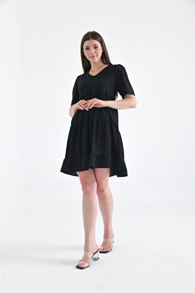 VOLT CLOTHİNG Γυναικείο φόρεμα Ayrobin με λαιμόκοψη V