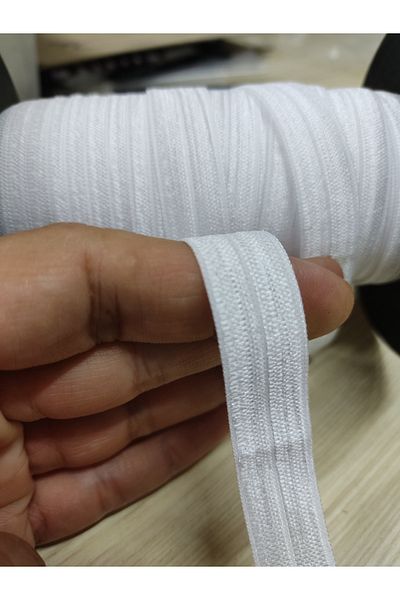 Engin TT Piping Rubber Hair Band Bandana Rubber White (1.5 Mm -2 Meters)