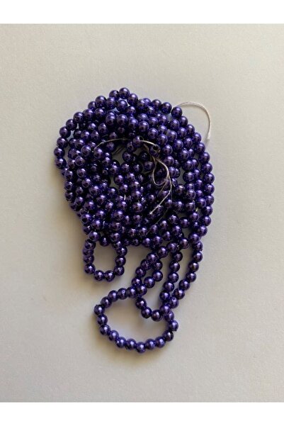 Nazarone Mărgele de perle din plastic de 4 mm 2 șuvițe. Aproximativ 400 buc. ...