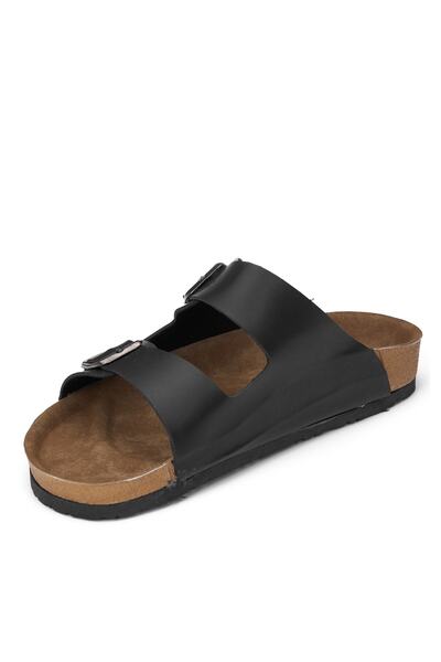 Puly Ανδρικές παντόφλες με διπλή πόρπη με ανατομική σόλα