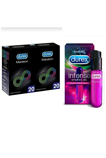 Durex Maraton Geciktiricili 40lı Prezarvatif Uyarıcı Tahrik Edici Jel