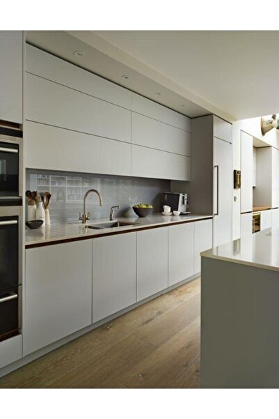 MASTER DESIGNER Dolap Kaplama Folyosu Parlak Beyaz 52cmx10mt Lake Gürünüm Kendinden Yapışkanlı