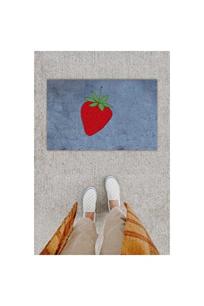 Dormot Home Covoraș decorativ pentru ușă cu imprimare digitală, antracit, căp...