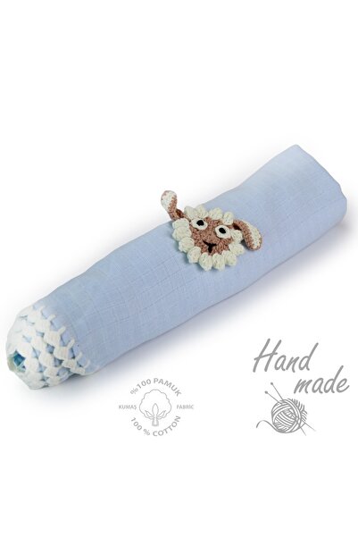 Atölye Eda Exclusive Exclusive Handcrafted Lamb Muslin Blanket