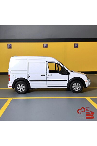 WELLY Ford Transit Connect 1/36 Ölçek *c&c Model Garage* Çek Bırak Diecast Metal Model Araba Oyuncak
