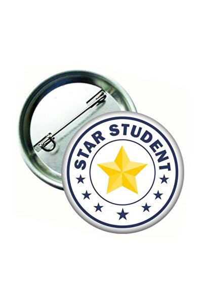 Hediye Panayırı 10 Adet - Star Student Öğrenci Rozeti