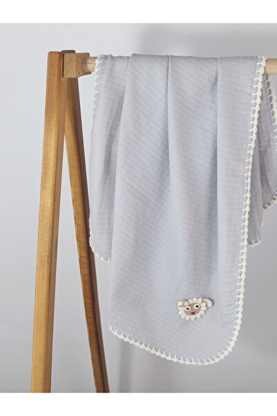 Atölye Eda Exclusive Exclusive Handmade Lamb Muslin Blanket