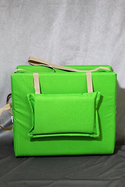 Genel Markalar Hasır Beyna Katlanabilir Ve Taşınır Yastıklı Şezlong Minderi Y...