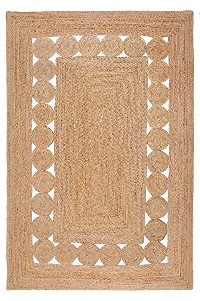 MYHOME HALI Urban Jüt Halı U102 %100 Naturel El Dokuma