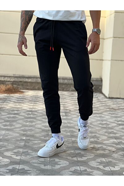 Baycombine35 Αθλητικό παντελόνι σε μαύρο χρώμα