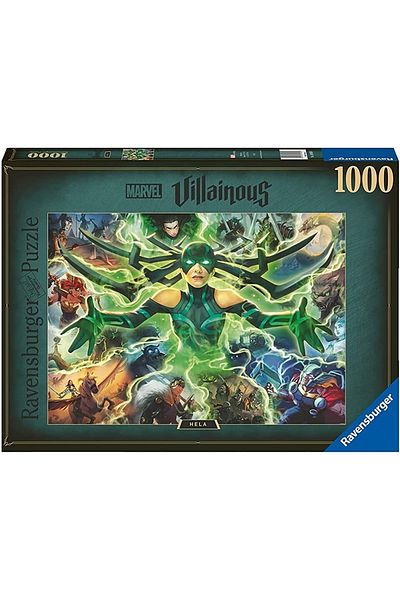 RAVENSBURGER لغز مارفل فيلاينز هيلا 1000 قطعة -169030