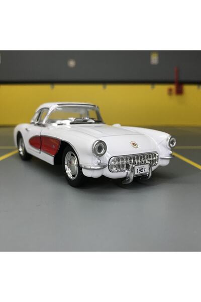 Kinsmart Chevrolet Corvette 1957 1/36 Ölçek *c&c Model Garage*