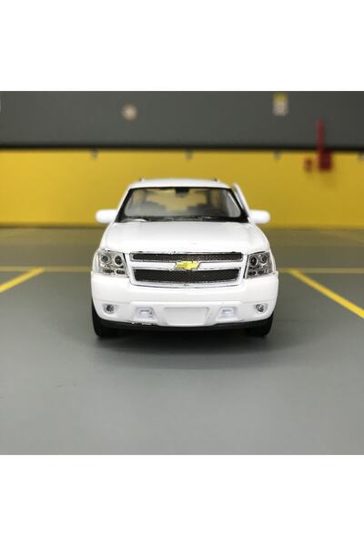 WELLY Chevrolet Tahoe 2008 1/36 Scale *c&c Model Garage* Pull Back Diecast Metal Model Toy Car
