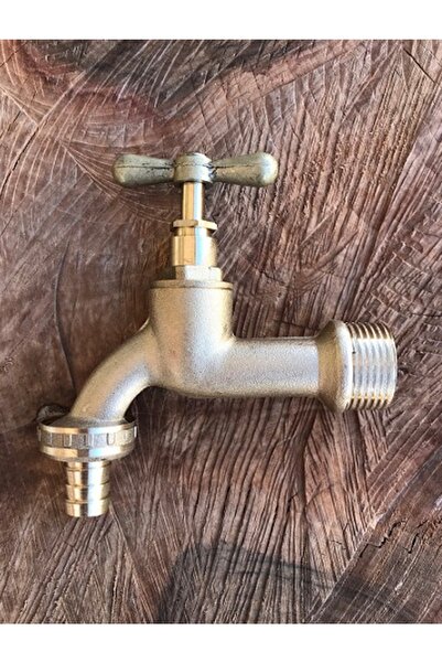 Yms Pirinç 3/4 Sarı Musluk Bahçe Musluğu