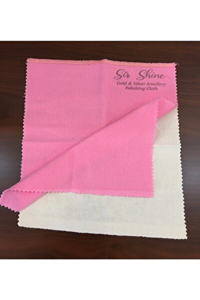 Sir Shine Gümüş Ve Altın Parlatma Bezi 25x22cm Çift Katlı Pamuk