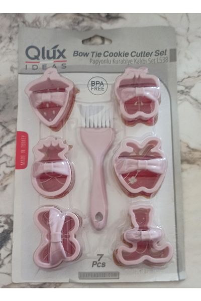 Leva House Avantage Cookie Mold Set 7 Pieces Bow Tie L-00538