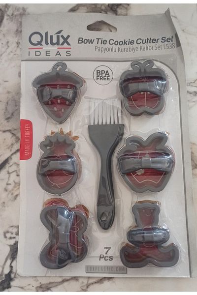 Leva House Avantage Cookie Mold Set 7 Pieces Bow Tie L-00538
