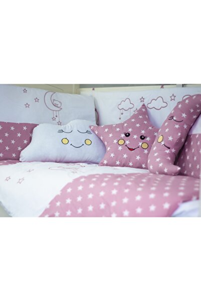 Kista Baby طقم غطاء لحاف نوم للأطفال مقاس 70x130 - وردي