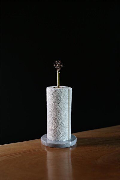 Heyna Μαρμάρινη χειροποίητη θήκη για πετσέτες κουζίνας Χάρτινη θήκη για πετσέτες από φυσική πέτρα