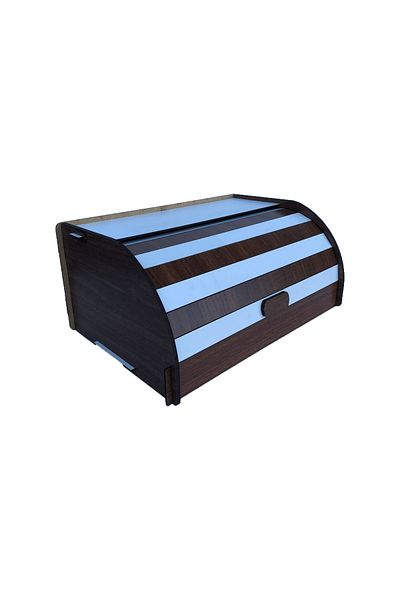 dehaberk Bread Box, Wooden Bread Box, Wooden Bread Storage Cabinet with Cover, Bread Box