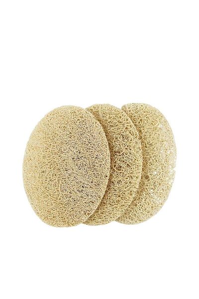 paldem Face Pad Pumpkin Fiber Pouch 3 Pack