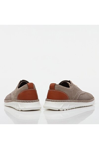 Hotiç Genuine Leather Sand Beige Men's Casual Shoes