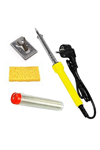 Neler Geldi Neler 60 Watt Topraklı Profesyonel Lehim Kalem Havya Lüx Set Lehi...