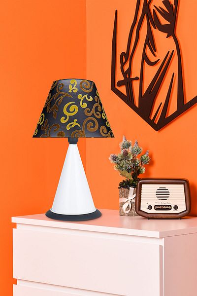 MINIMAL ETICARET VE BILGI TEKNOLOJILERI Peak White Cone - Exclusive Lampshade