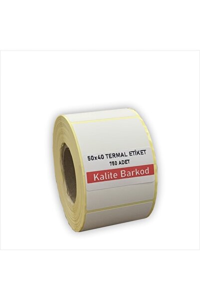 Kalite Barkod ملصق حراري 50x40| لفة تسمية الباركود