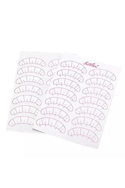 Venalisa Kirpik Form Klavuz Sticker 10 Yaprak 140 Adet