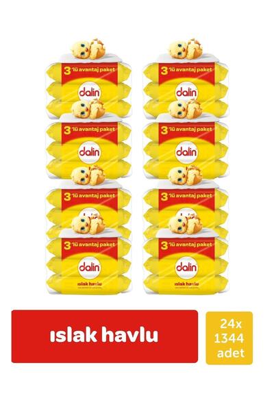 Dalin 24'lü Islak Mendil Set B04