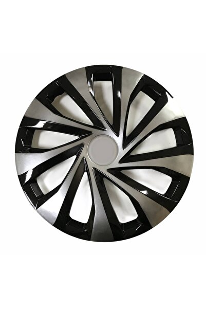 Volkswagen Vento 14"inç Kırılmaz 4 Adet 1 Takım Siyah Gri Jant Kapağı