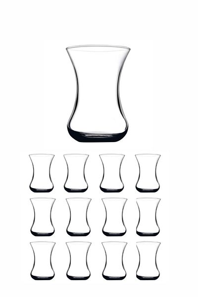 Paşabahçe 42381 Slim Waisted Tea Glass 24 Pcs
