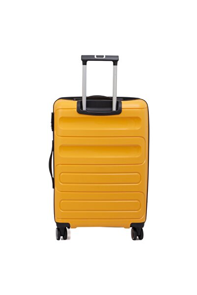 Tergan Sarı Kadın Seyahat Çantası 46928d92