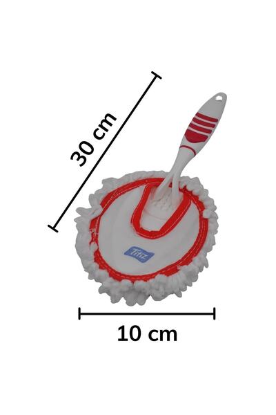 Buffer Duster din microfibră - Dispozitiv de curățare pentru îndepărtarea petelor de praf și a murdăriei, material pentru aparate de curățare cu mâner