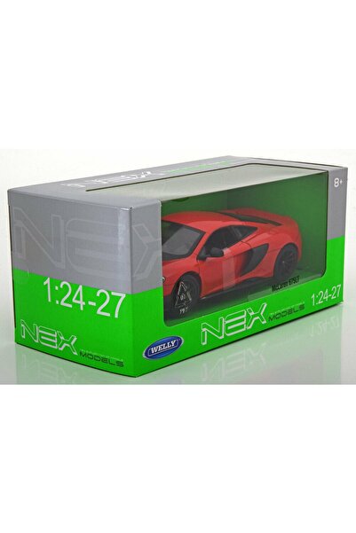 WELLY 2017 Mclaren 675lt 1:24 Kırmızı Model Araba