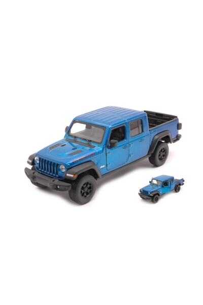 WELLY 2020 Jeep Gladiator 1:27 Mavi Model Araba