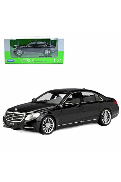 WELLY Mercedes S-class 1:24 Siyah Model Araba