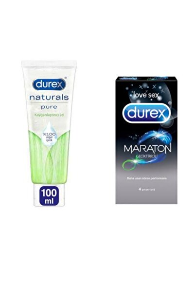 Durex Naturals Pure Kayganlaştırıcı Jel 100ml - Maraton Prezervatif