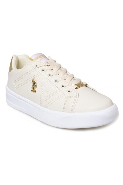 U.S. Polo Assn. حذاء رياضي نسائي U.spolo Extra Z بيج