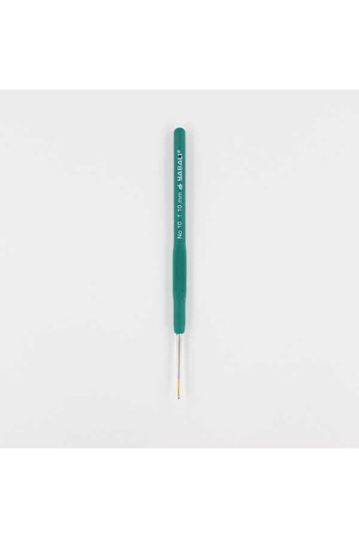 Yabalı Elastik Saplı Altın Uçlu Dantel Tığ (1,10mm) No:10