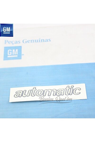 GM Opel Vectra A Automatic Yazısı (otomatik Çıkartması) Orijinal