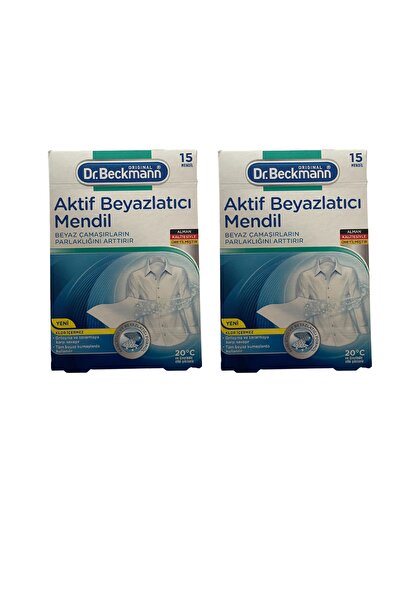 Dr.Beckmann مناديل التبييض النشطة (عبوة من 2)