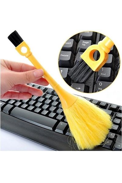 QNİAY Multifunctional Microfiber Dusting Tassel For Keyboard And Car Air Conditioner Anti-static Dusting Tassel