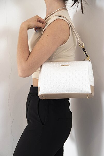 Silver Polo Kadın Çapraz Çanta 910 M46 39945 Sedef Mat S.nude