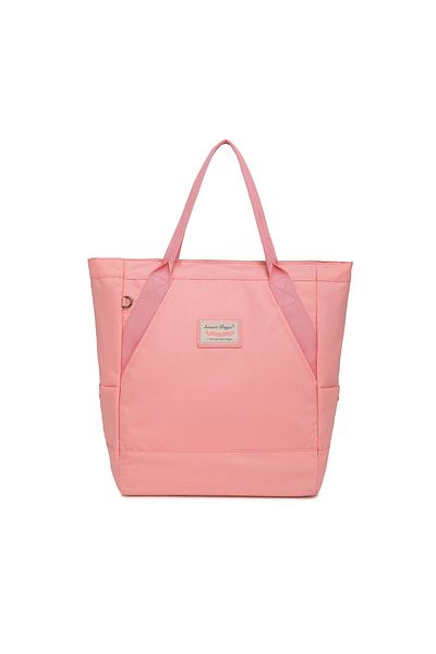 SMART BAGS حقيبة كتف نسائية كبيرة الحجم قماش بولي 3120 بودرة