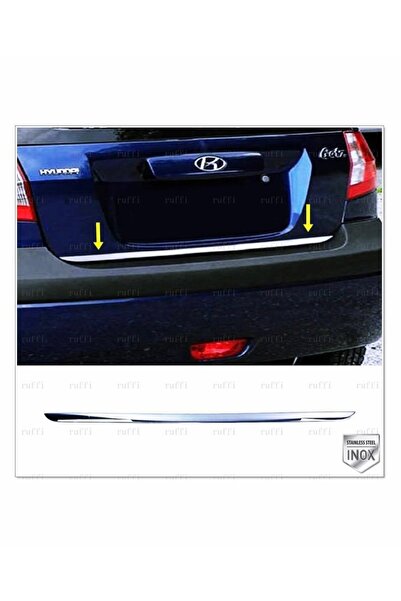 FAMS OTO AKSESUAR Hyundai Getz Krom Bagaj Alt Çıtası 2002 -2011 P, Çelik